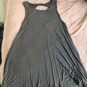 AMERICAN EAGLE| Black and White Striped Dress